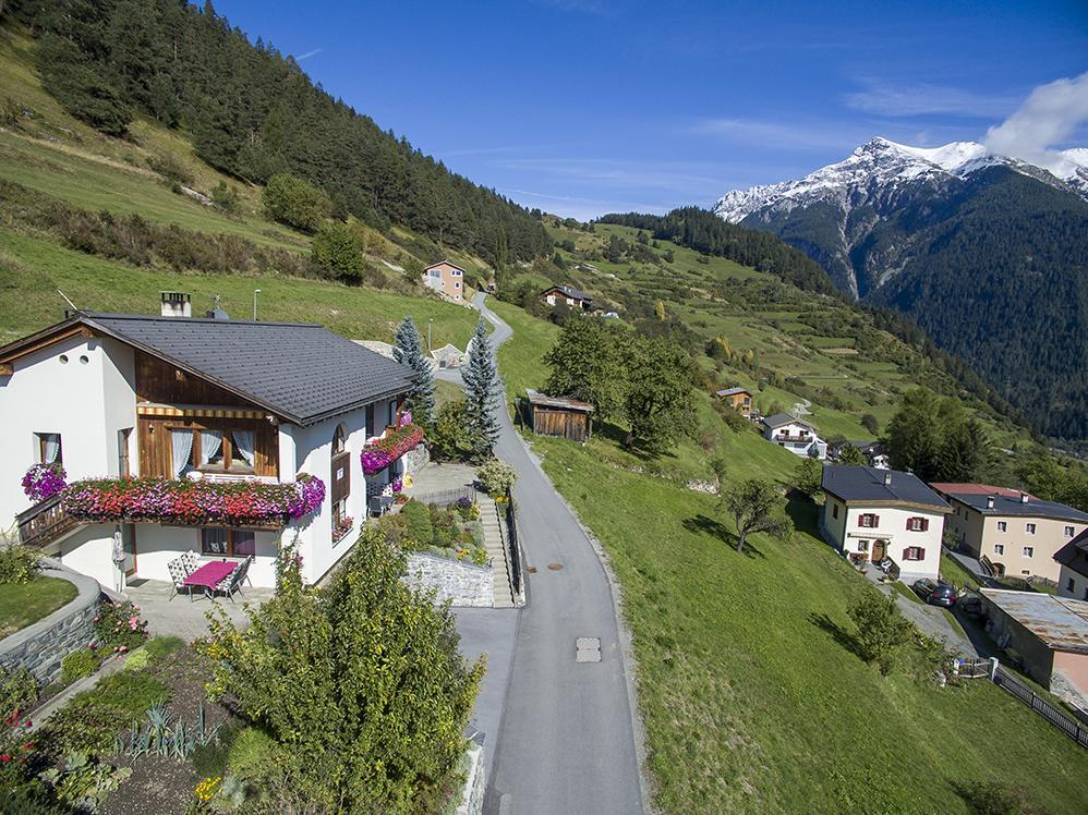 Apartmán Chasa Plajet Ramosch Exteriér fotografie