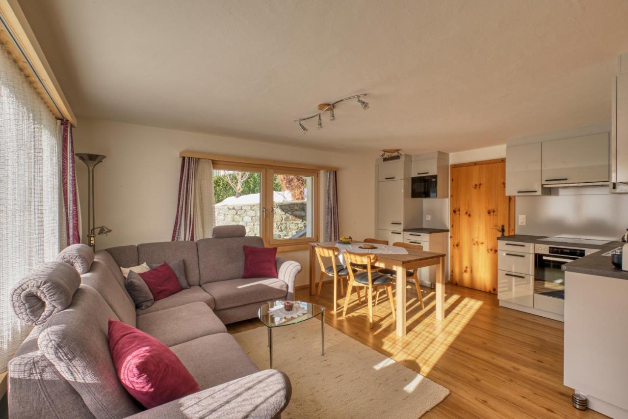 Apartmán Chasa Plajet Ramosch Exteriér fotografie
